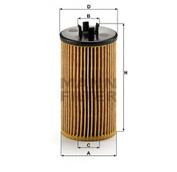 Filtr oleju OE648/6 MAHOX401D