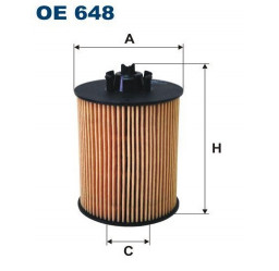 Filtr oleju OE648 filtron