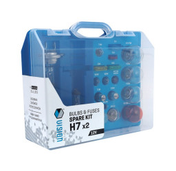 ŻAR.12V H7+H7 Zestaw 18 części 01494