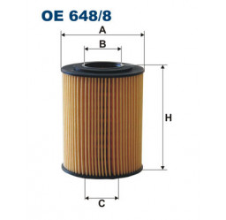 Filtr oleju OE648/8 filtron