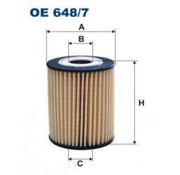 Filtr oleju OE648/7 filtron