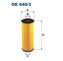 Filtr oleju OE640/3 filtron
