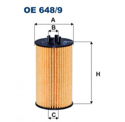 Filtr oleju OE648/9 filtron