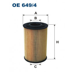 Filtr oleju OE689/4 filtron