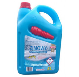 Płyn do spryskiwaczy zimowy -22*C 5L waba+lejek