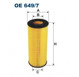 Filtr oleju OE649/7 filtron