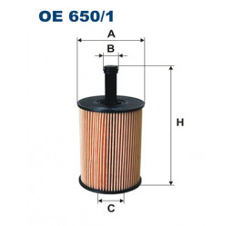 Filtr oleju OE650/1 filtron