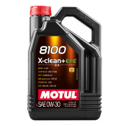 Motul 8100 x-clean+ efe 0W30 5L