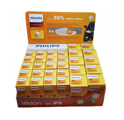 Zestaw żarówek philips 2 szt. H4, H7 lampa 3PAK
