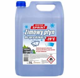Płyn do spryskiwaczy zimowy sprint -20*C 5L jeżyna