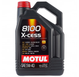 Motul 8100 X-cess 5W40 5L