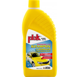 Plak szampon autobella z woskiem żółty 1L