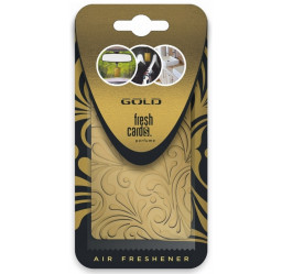 Odświeżacz fresh cards perfume gold