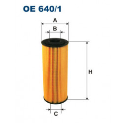 Filtr oleju OE640/1 filtron