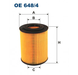 Filtr oleju OE648/4 filtron