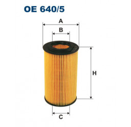 Filtr oleju OE640/5 filtron